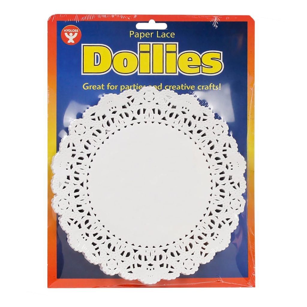 Buy Hygloss 6" White Paper Round Doilies (36 count) for only $4.49 byHygloss
