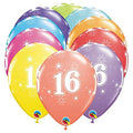 Buy 11" 16 Sparkle-A-Round (6/PKG) for only $7.99 byQualatex Balloons