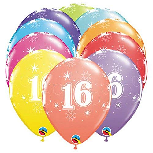 Buy 11" 16 Sparkle-A-Round (6/PKG) for only $7.99 byQualatex Balloons