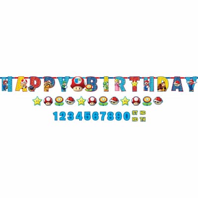 Buy Super Mario Brothers™ Personalized Jumbo Letter Banner Kit for only $10.67 byAmscan