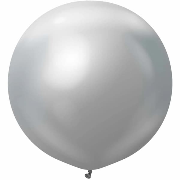 Buy Kalisan 36" Mirror Chrome Silver Latex Balloons (2 count) for only $17.99 byKalisan