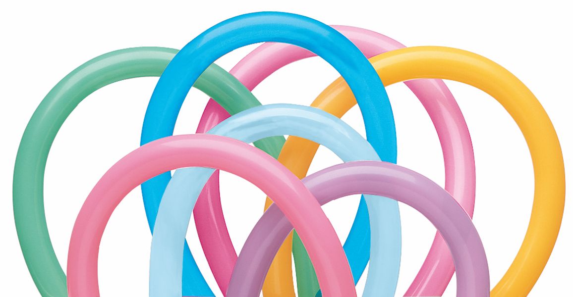 Qualatex 160Q Vibrant Assortment Latex Balloon
