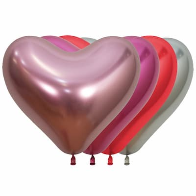 Buy 14" Love Heart Shape Reflex Assortment Latex Balloons (50 Pack) for only $35.99 bySempertex Balloons
