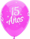 Buy 15 Anos Around 12 inch Latex Balloons 6ct for only $1.89 byPioneer Balloons