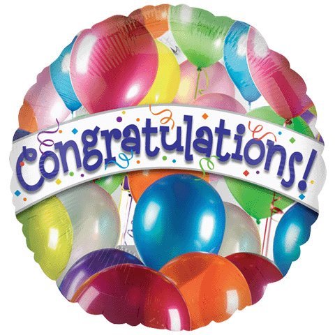 Buy 18" Congratulations Many Balloons for only $1.89 byAnagram