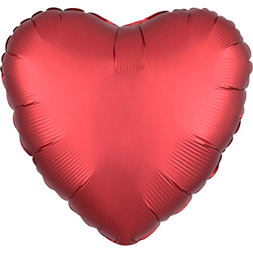 Buy 18" Heart-Satin Luxe Sangria Foil Balloon Red for only $4.74 byAnagram