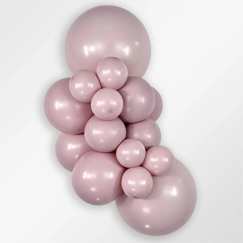Sempertex 18" Pastel Dusk Rose Latex Balloons (6 count)