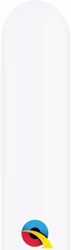 Buy Qualatex 260Q White Twisting Entertainer Latex Balloons(100count) for only $19.99 byQualatex Balloons