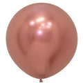 Sempertex 24" Reflex Rose Gold Latex Balloons (10 count)