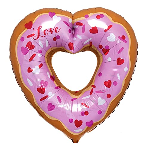 Buy 26" Super Shape Open Heart Donut Foil Balloon for only $9.99 by Anagram