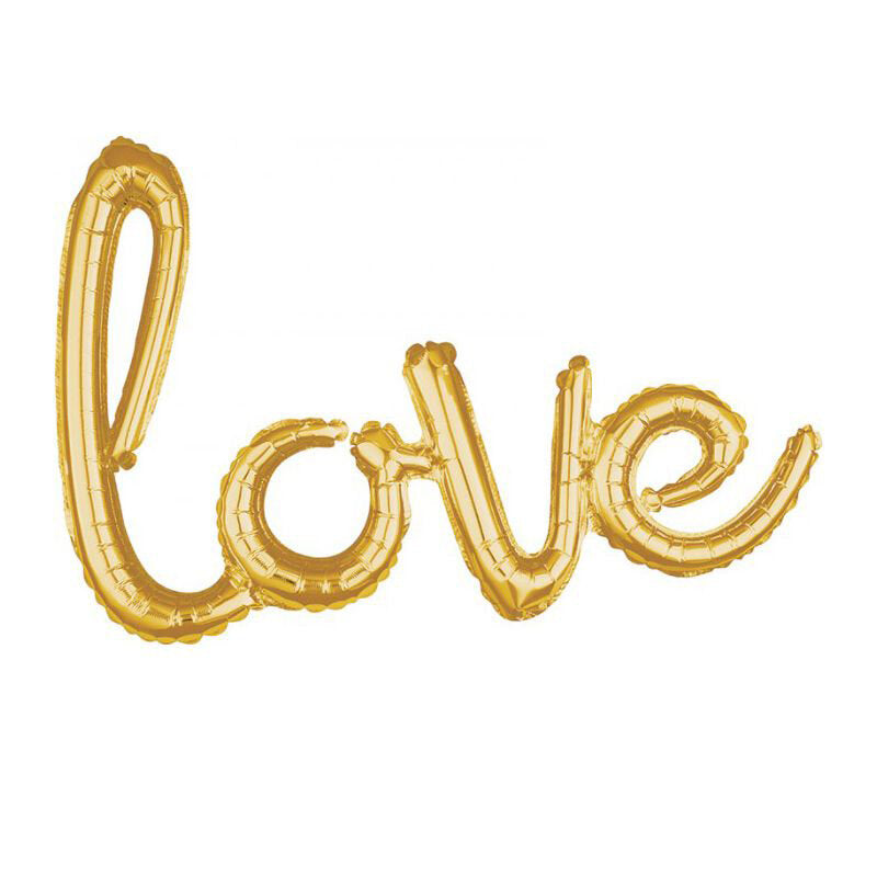 Buy 31" Love Gold Script Phrase for only $7.59 byAnagram