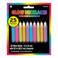 Buy Glow Stick Necklaces 2"  (25 count) for only $9.69 byAnagram