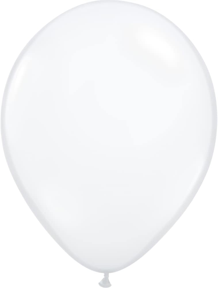 Qualatex 11" Diamond Clear Latex Balloon (100count)