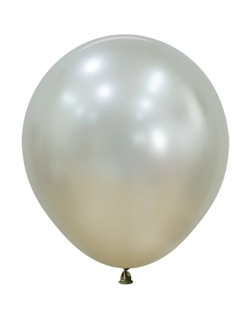 Sempertex 18inch Silk Cream Pearl Latex Balloons (6count)