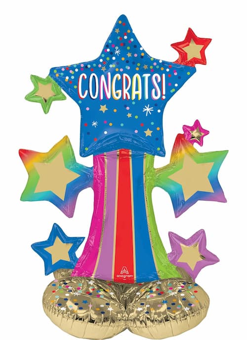 Buy 36" Airloonz Junior Colorful Star Bursts for only $9.99 by Anagram