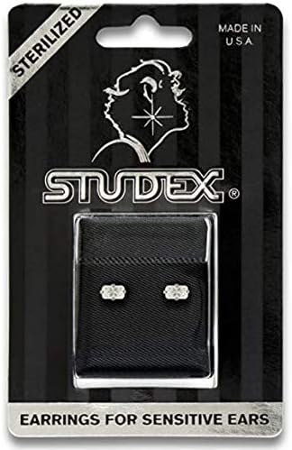 Studex Sensitive Cubic Zirconia Stud Earrings 5x3mm