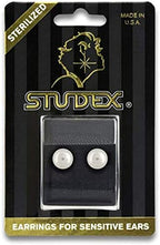 Studex Sensitive White Pearl Stud Earrings 7mm Gold Plated