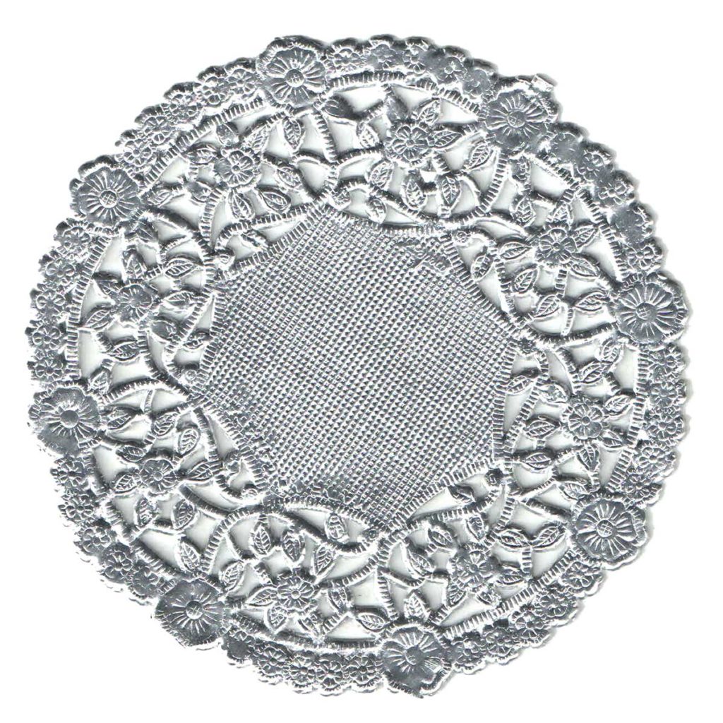 Buy Hygloss 6" Silver Foil Doilies - Round Doilies 12 Pack for only $5.39 byHygloss