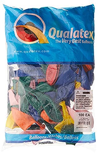Buy Qualatex 11" Assorted Standard Latex Balloons (100 count) for only $25.99 byQualatex Balloons