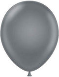 TUFTEX 5" Gray Smoke Latex Balloons (50count)