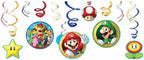 Buy Super Mario Brother Value Pack Foil Swirl Decorations for only $8.09 byAmscan