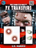 Tinsley Transfers Lil Horns, Flesh/Multi, One Sizes