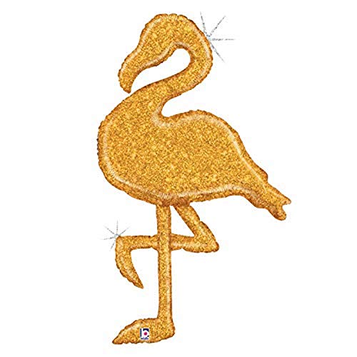 Buy 53" Gold Glitter Flamingo Balloon for only $7.99 by[product_brand]