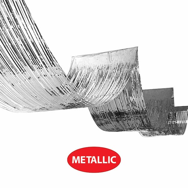 Buy 1-Ply Metallic Fringe Ceiling Curtain- Silver for only $6.79 byBeistle