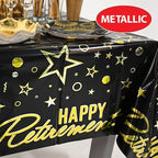 Buy Metallic Happy Retirement Tablecover for only $7.23 byBeistle
