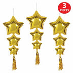 Buy Star Balloons with Tassels (Gold) for only $6.79 byBeistle