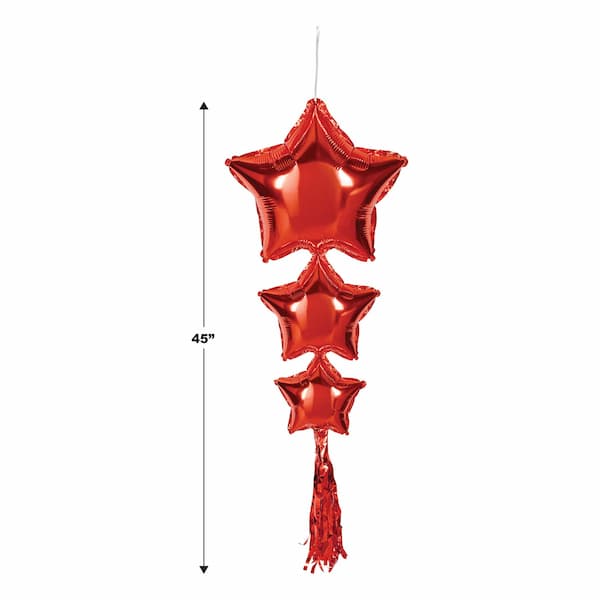 Buy Star Balloons with Tassels (Red White Blue) for only $6.79 byBeistle