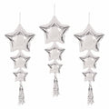 Buy Star Balloons with Tassels (Silver) for only $6.79 byBeistle