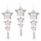 Buy Star Balloons with Tassels (Silver) for only $6.79 byBeistle