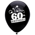 Buy 60th Birthday Shooting Stars 12 inch Latex Balloons 8ct for only $3.99 by Pioneer Balloons