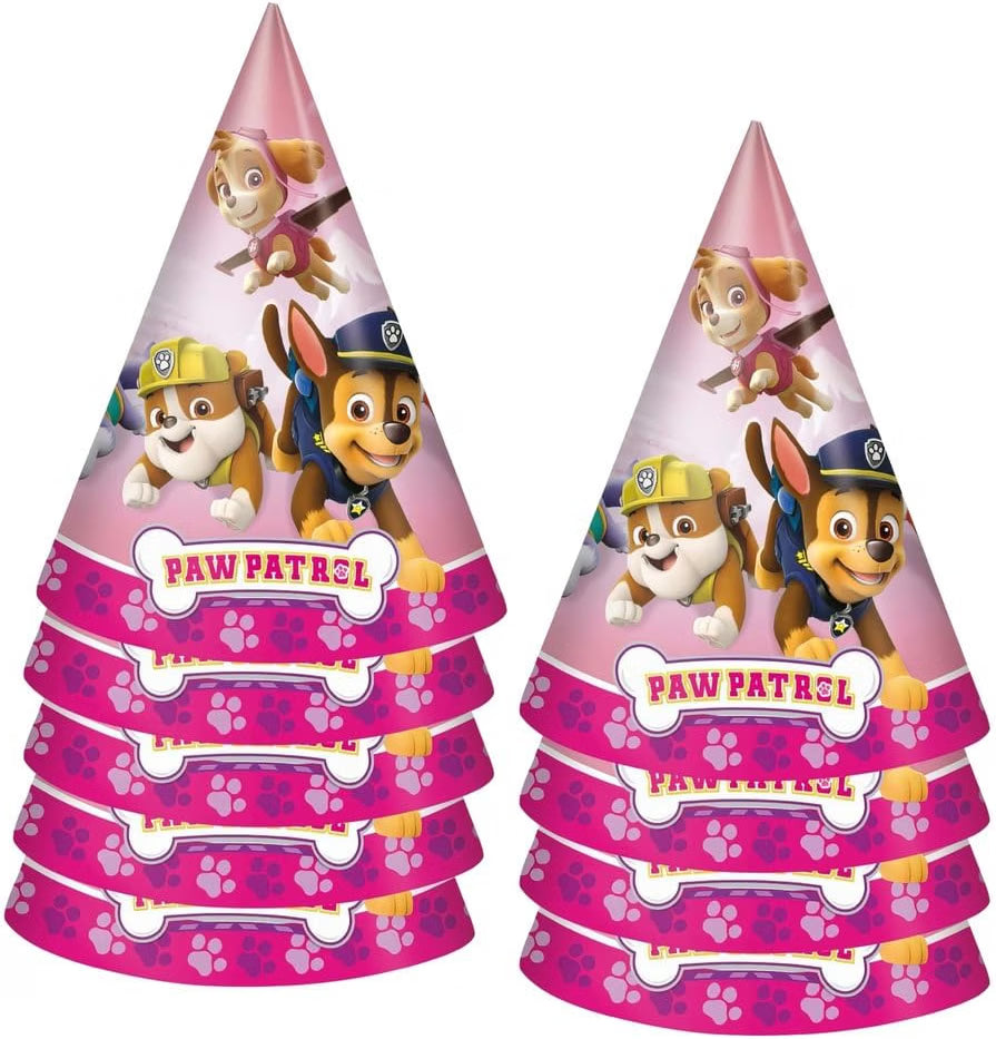 Paw Patrol Girl Party Hats 8ct