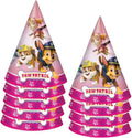 Paw Patrol Girl Party Hats 8ct