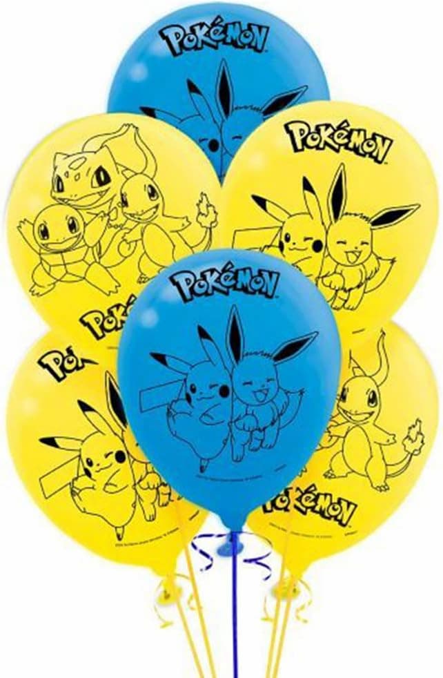 Buy Pokemon Latex Balloons (6 count) for only $4.14 byAmscan