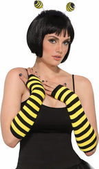 Bumble Bee Fingerless Gloves