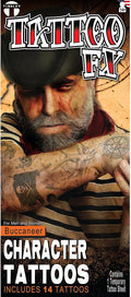 Buccaneer – Temporary Pirate Tattoos Kit