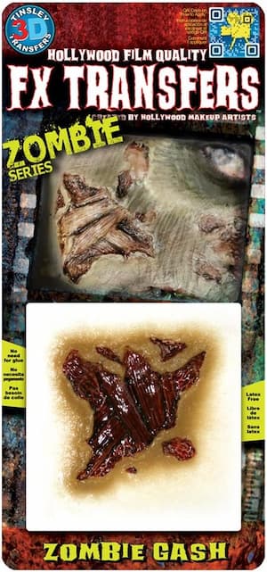 Tinsley Transfers Zombie Gash – 3D FX Transfers