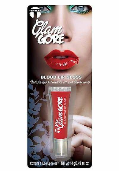 Buy Glam Gore Blood Lip Gloss Makeup Costume Accessory for only $9.49 byTinsley Transfers