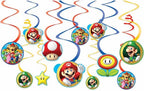 Buy Super Mario Brother Value Pack Foil Swirl Decorations for only $8.09 byAmscan