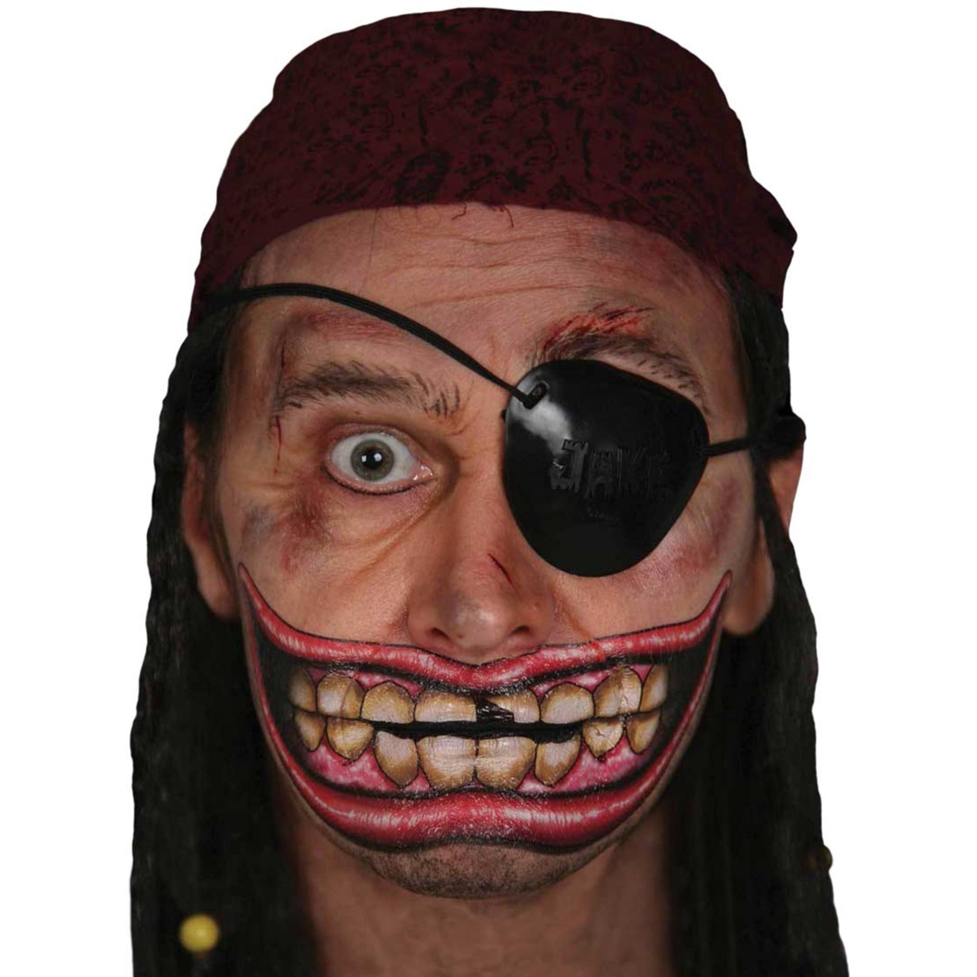Buy Tinsley Transfers Chipped Big Mouth Halloween Costume Makeup Tattoo FX for only $2.84 byTinsley Transfers