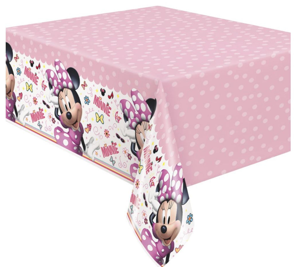 Buy Disney Iconic Minnie Mouse Rectangular Plastic Table Cover 54" x 84" for only $5.66 byUnique