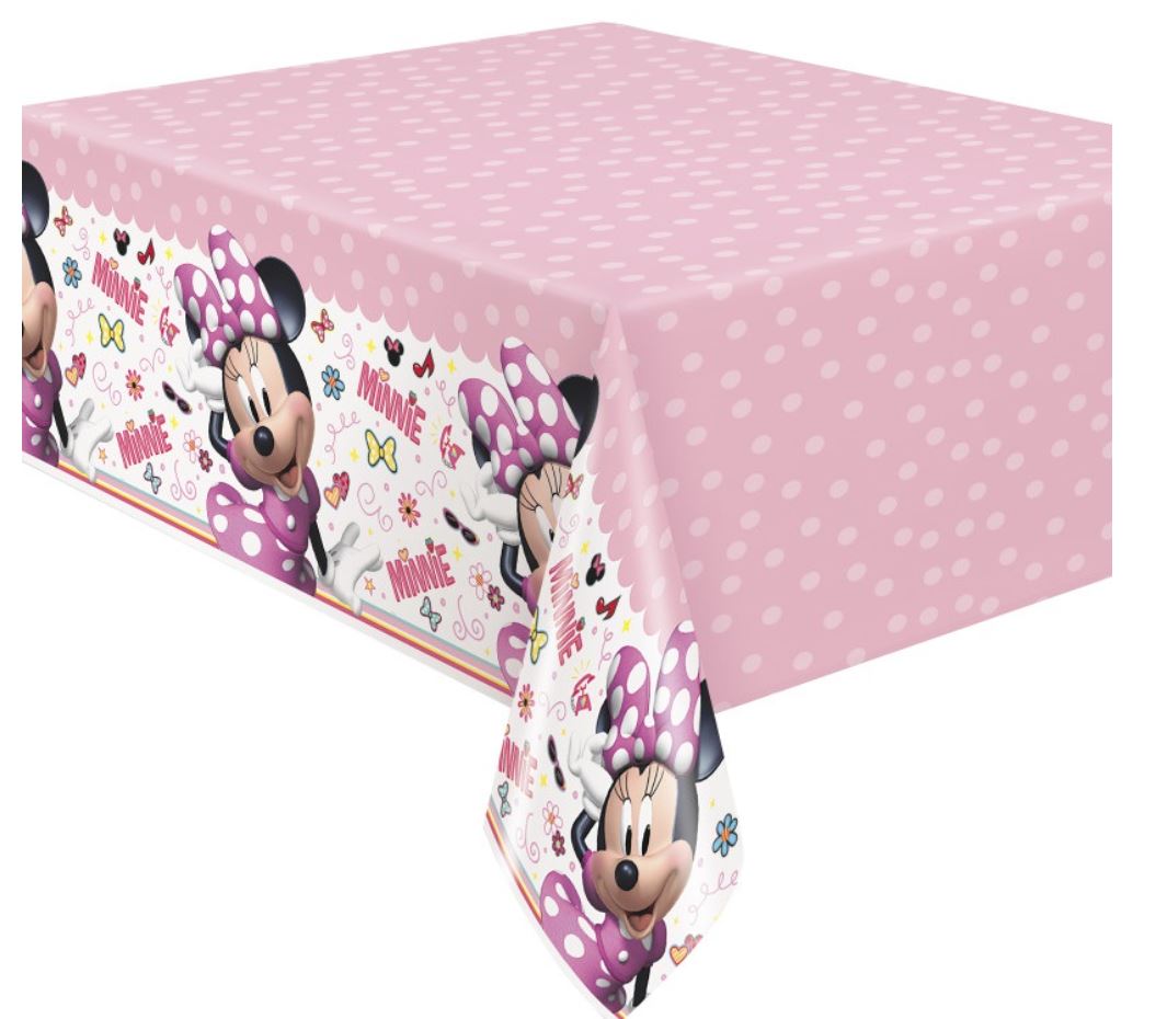 Buy Disney Iconic Minnie Mouse Rectangular Plastic Table Cover 54" x 84" for only $5.66 byUnique