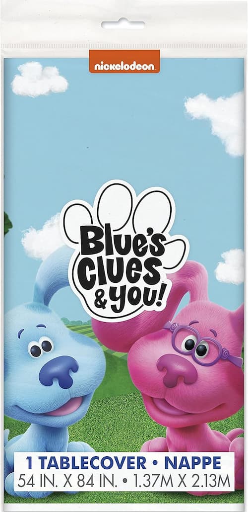 Buy Blue's Clues Rectangular Plastic Table Cover 54" x 84" for only $5.66 byUnique