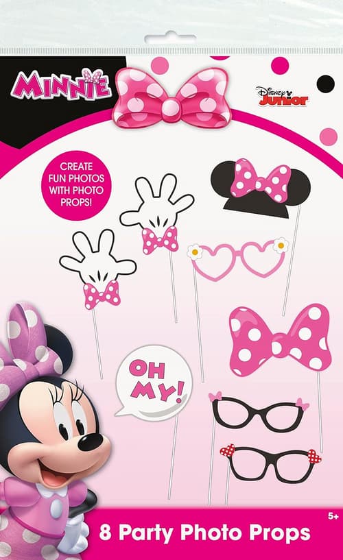 Buy Disney Minnie Mouse Photo Booth Props (8 count) for only $5.75 byUnique