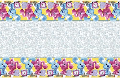 Buy Blue's Clues Rectangular Plastic Table Cover 54" x 84" for only $5.66 byUnique