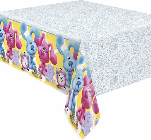 Buy Blue's Clues Rectangular Plastic Table Cover 54" x 84" for only $5.66 byUnique