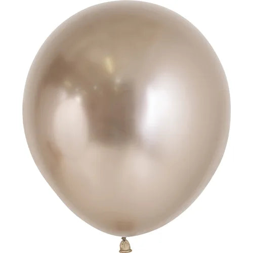 Sempertex 18" Reflex Champagne Latex Balloons (6 count)